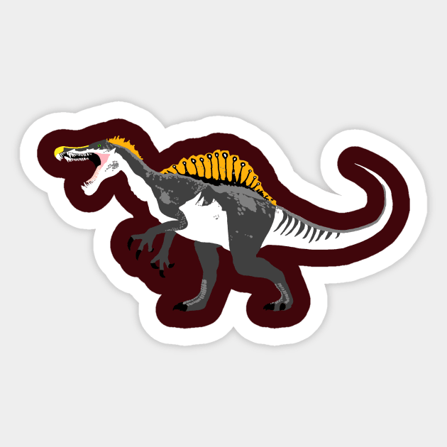 Primal Carnage Spinosaurus Sticker by stargatedalek